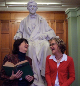 Concord Library, with Emerson